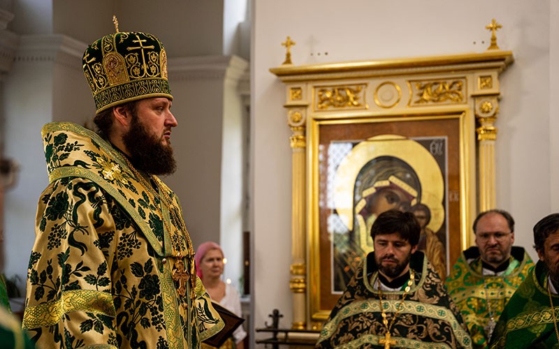 архиерейское служение в поливаново