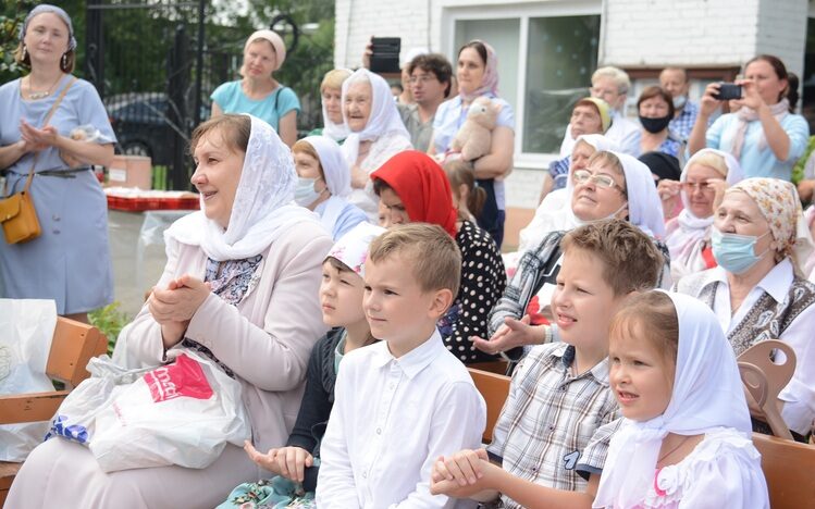 Престольный праздник Преображенского храма в Коренёве