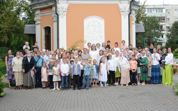 Престольный праздник Преображенского храма в Коренёве