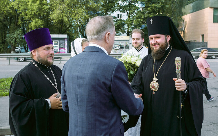 Престольный праздник Преображенского храма города Люберцы