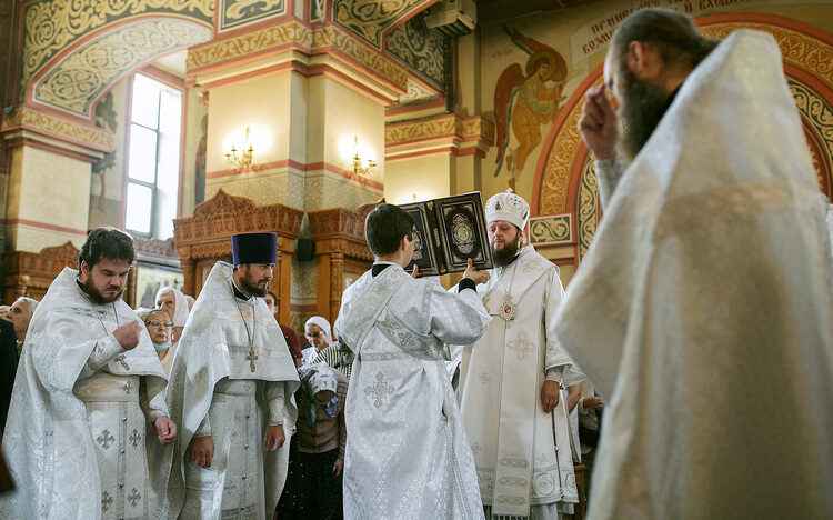 Престольный праздник Преображенского храма города Люберцы