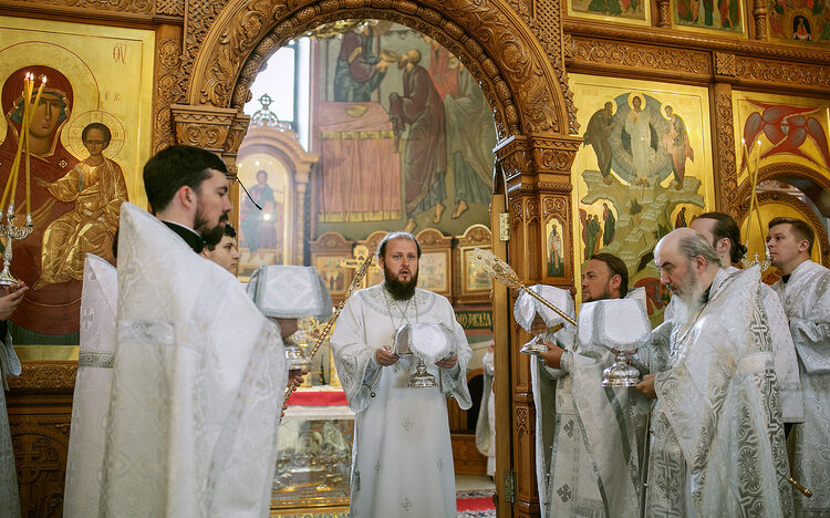 Престольный праздник Преображенского храма города Люберцы