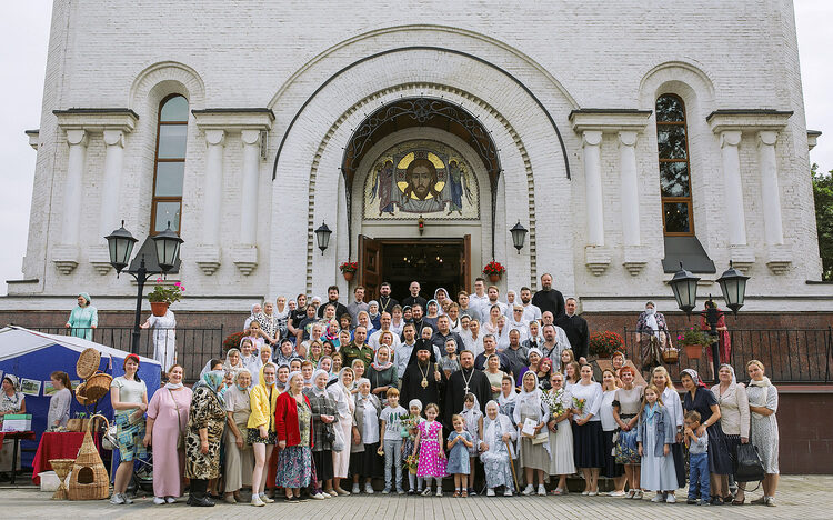 Престольный праздник Преображенского храма города Люберцы