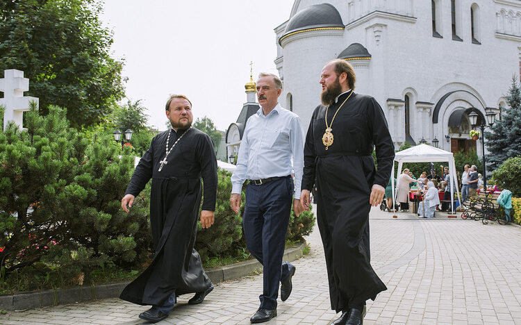 Престольный праздник Преображенского храма города Люберцы