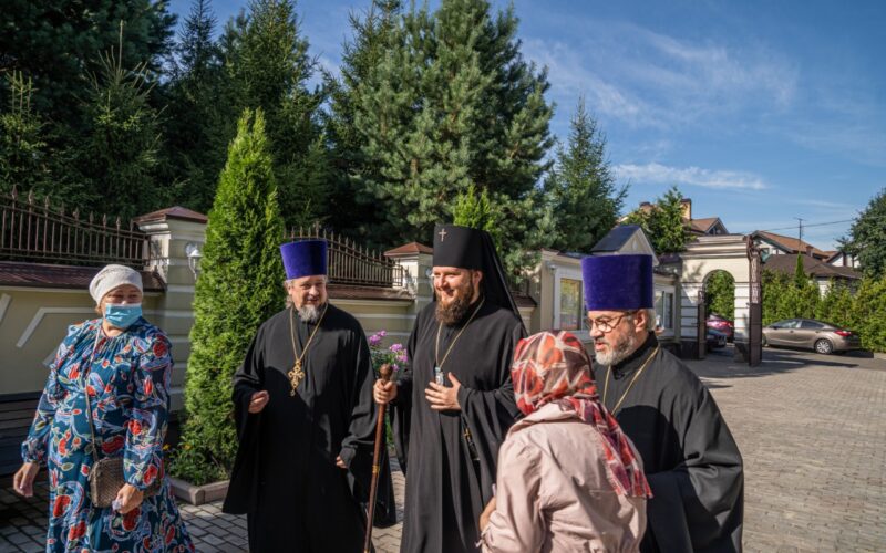 Архиерейское богослужение в Лемешово