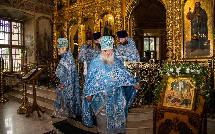 Празднование Иерусалимской иконе Божией Матери в Подольске