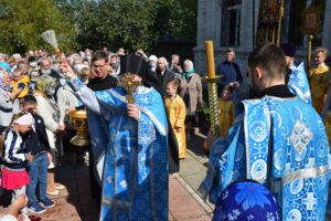 Престольный праздник Успенского храма села Таболово