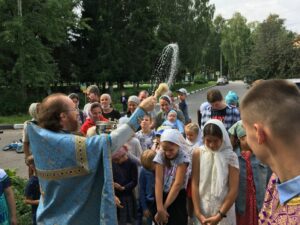 Молебен на начало учебного года в храме Сорока Севастийских мучеников города Чехов-2