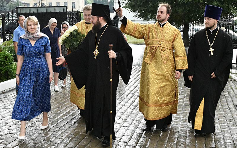 Престольный праздник в Илиинском храме города Серпухов