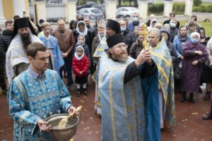 Престольный праздник на подворье Давидовой пустыни в селе Талеж