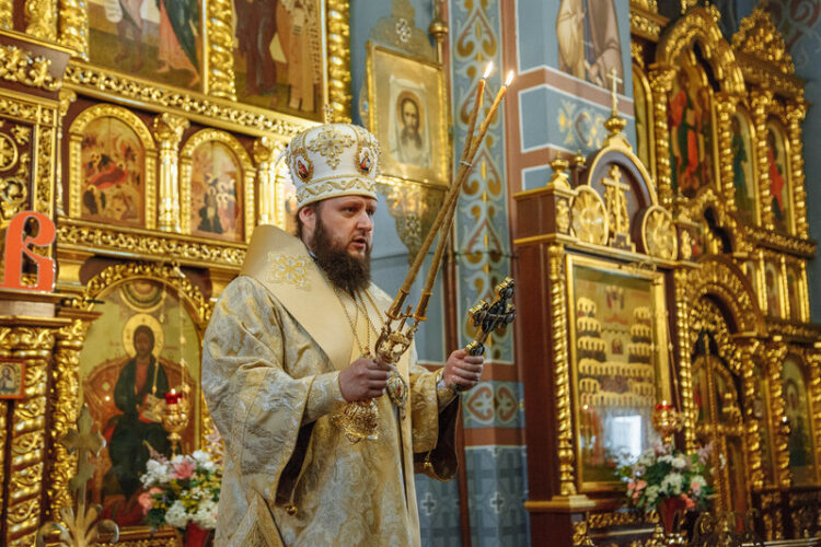 Поздравление архиепископа Аксия по случаю Дня города Видное