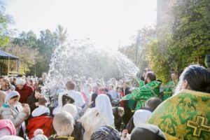 Престольный праздник в Сергиевском храме посёлка Малаховка