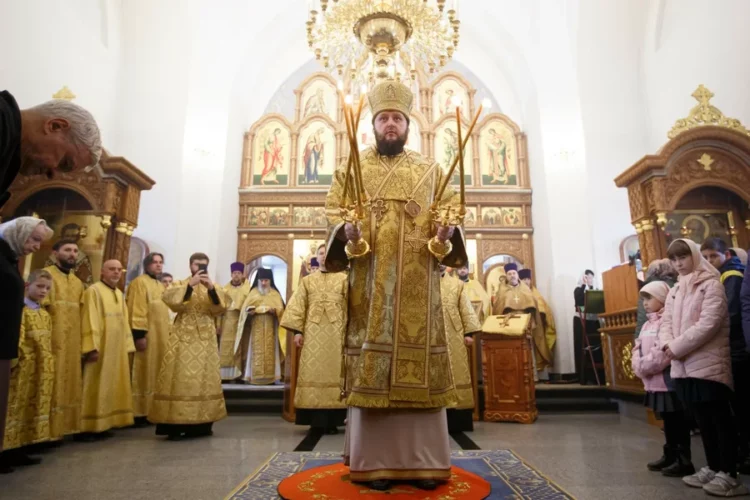 Архиерейское богослужение в Крюково