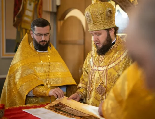 Архиерейское богослужение в Крюково