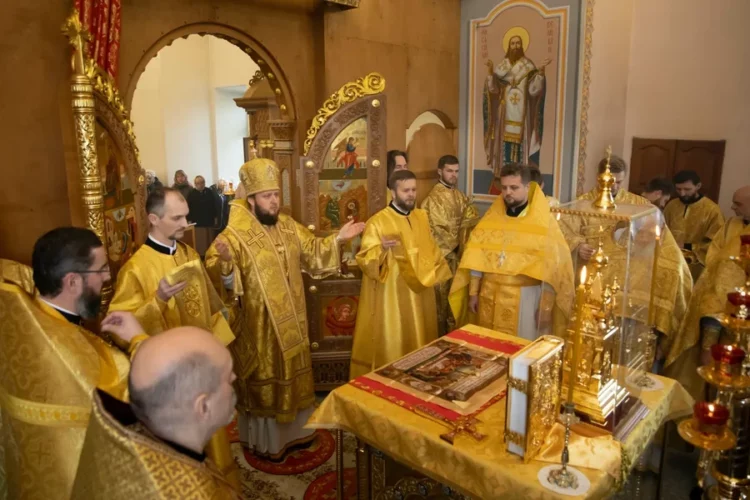 Архиерейское богослужение в Крюково