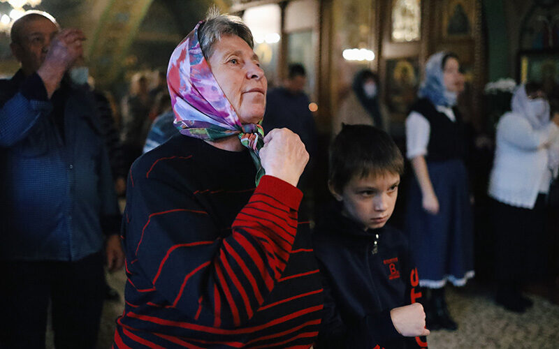 Архиерейское богослужение Молоково