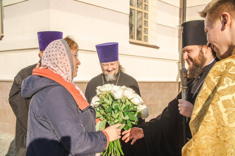 Архиерейское богослужение в Сынково