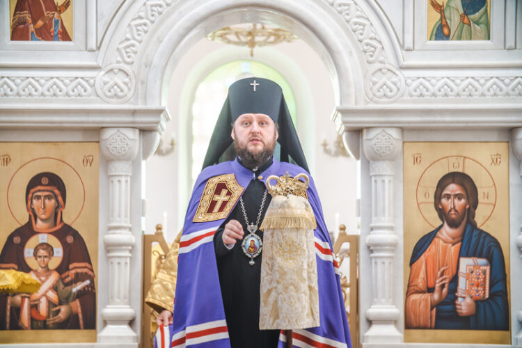 Архиерейское богослужение в Сынково