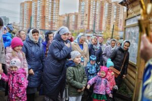 Престольный праздник Покровского храма города Видное