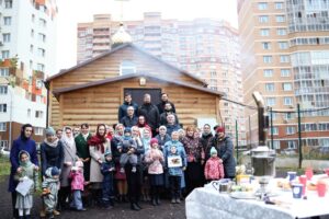 Престольный праздник Покровского храма города Видное