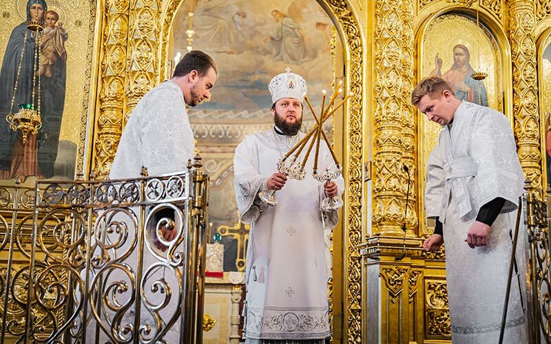 Праздник Крещения Господня в Троицком соборе Подольска