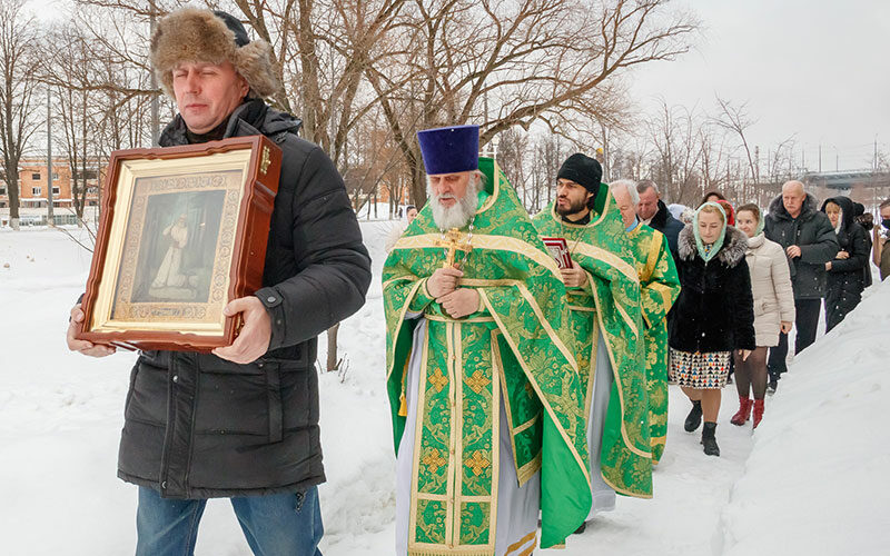 Престольный праздник в день памяти преподобного Серафима Саровского в Ступино