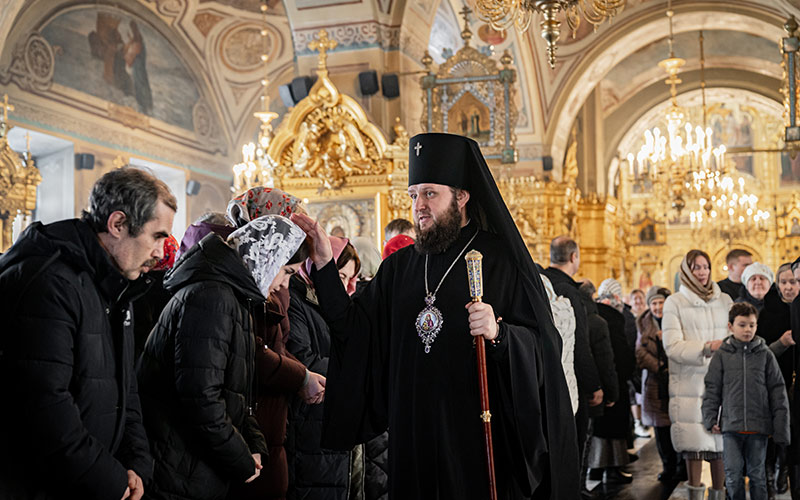 Архиерейское богослужение в Троицком кафедральном соборе Подольска