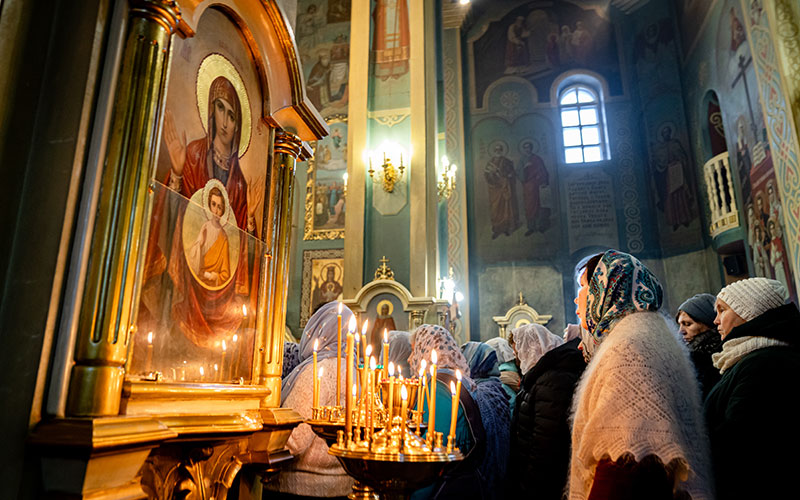 Престольный праздник в деревне Одинцово г.о. Домодедово