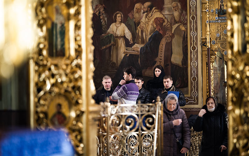 Подольск Троицкий храм богослужения