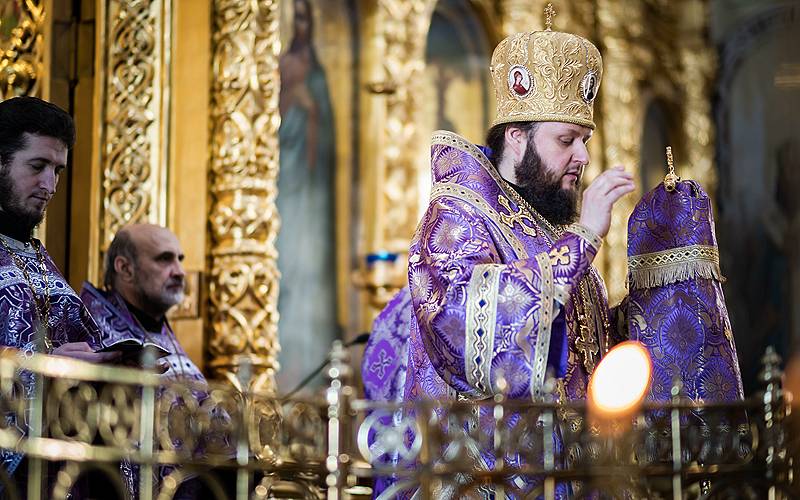 Память мучеников Севастийских в Троицком соборе Подольска