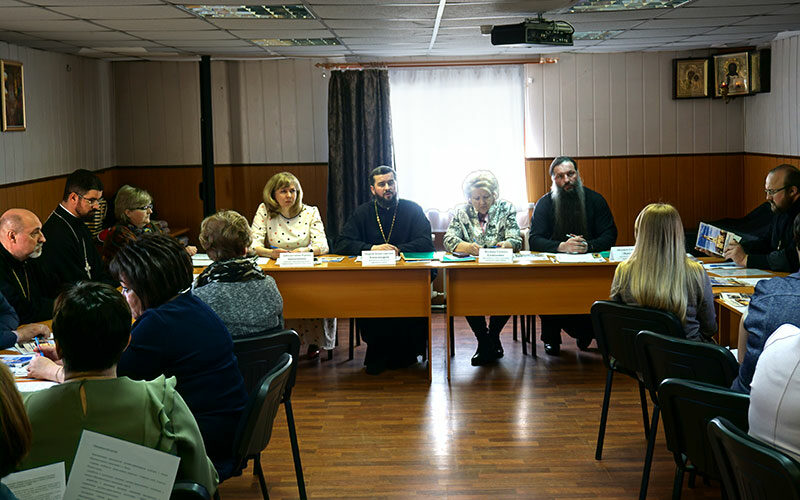 Рабочая встреча по духовно-нравственному воспитанию в Чеховском благочинии