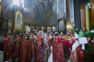 Архиерейское богослужение на Светлой седмице в Люберцах