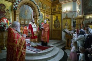 Архиерейское богослужение на Светлой седмице в Люберцах