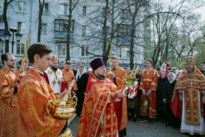 Архиерейское богослужение на Светлой седмице в Люберцах