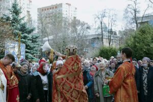 Архиерейское богослужение на Светлой седмице в Люберцах