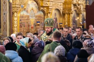 Архиерейское богослужение в Троицком соборе Подольска