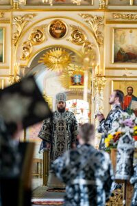 Литургия Преждеосвященных Даров в Воскресенском храме