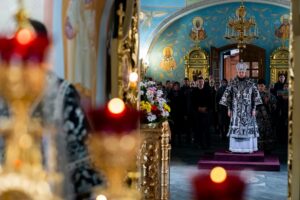 Литургия Преждеосвященных Даров в Воскресенском храме