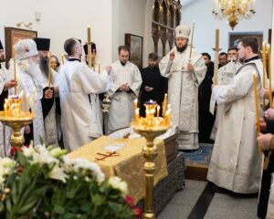 Отпевание иеромонаха Николая (Дроздова)