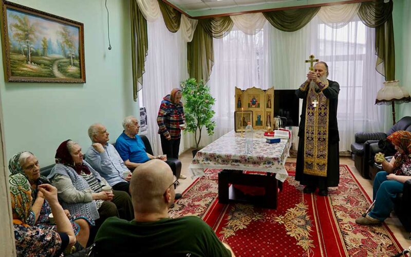 Посещение дома-интерната в селе Хатунь Ступинского городского округа