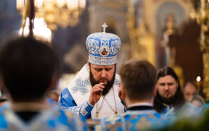 Всенощное бдение в канун Благовещения Пресвятой Богородицы