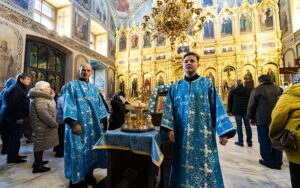 Всенощное бдение в канун Благовещения Пресвятой Богородицы