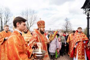 Вторник Светлой седмицы в Воскресенском храме города Подольска