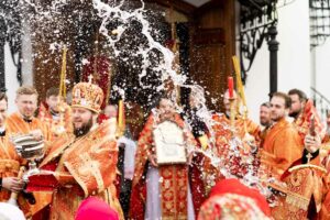 Вторник Светлой седмицы в Воскресенском храме города Подольска