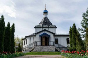 Архиерейское богослужение в посёлке санатория «Подмосковье»