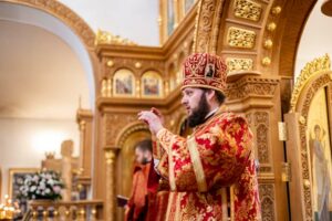 Архиерейское богослужение в посёлке санатория «Подмосковье»