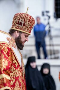 Архиерейское богослужение во Введенском Владычнем женском монастыре