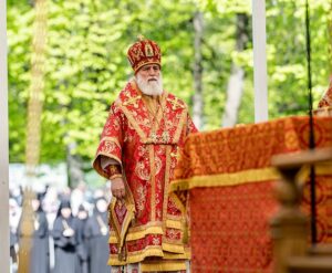 В праздник Собора новомучеников, в Бутове пострадавших, Патриарший наместник Московской митрополии возглавил Литургию на Бутовском полигоне