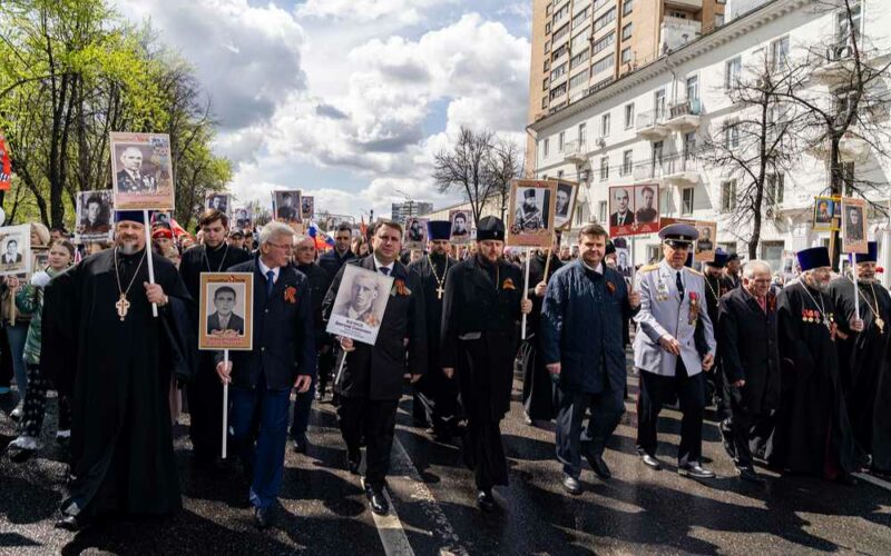 Шествие «Бессмертного полка» в Подольске