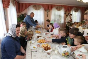 Воскресная школа Никольского храма села Лямцино в Иоанно-Предтеченском храме